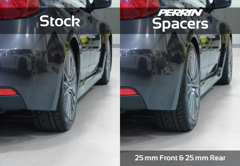 Toyota GR86 Wheel Spacers - Perrin Performance - 25mm - `13-`25